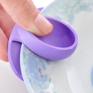 Protège-doigts résistants à la chaleur, pinces à assiettes en plastique pour micro-ondes, pour usage en cuisine - Product Image 4