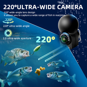 Détecteur <span class=keywords><strong>de</strong></span> poissons portable étanche IP68 - Caméra sous-marine 5MP à 30 m, écran IPS 4,3 pouces pour la pêche sur glace et <span class=keywords><strong>en</strong></span> eau salée - Product Image 5