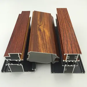 Aluminum Producer Wooden Grain Aluminium For Window And Door