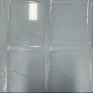 높은 투과율 사파이어 광학 렌즈 대형 사각 볼록 렌즈 맞춤형 OEM 지원 - Product Image 2