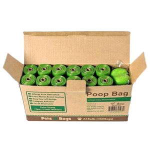 Sacs à déjections canines écologiques avec distributeur – Prix usine, faible MOQ, OEM - Product Image 1