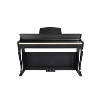 Piano numérique droit en gros pour les églises et les maisons USB/MIDI 700 rythmes 128 sons Design compact