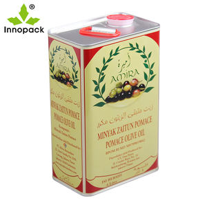 Boîtes de conserve vides à bas prix avec couvercle et poignée fabriquées en Chine boîte d'huile en étain d'Innopack à vendre - Product Image 6