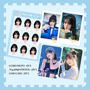 Lien vers tous les articles de merchandising Katseye Momo Lisa <span class=keywords><strong>Nayeon</strong></span> Sana Illit Less Nmixx, lot de 9 cartes Lomo, articles de soutien pour les fans du concert - Product Image 4