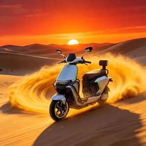 Moto électrique 1500W avec moteur brushless à moyeu arrière, batterie lithium/plomb-acide 60V/72V, freins à disque, vélo de route, vélo électrique d'usine - Product Image 6