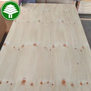 Linyi Ocean 18mm flooring materials, wall sheathing, roofing economical CDX plywood