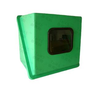 Caja de Protección y Aislamiento para Instrumentos de Fibra de Vidrio con Ventana de Visualización, Caja para Electrónica e Instrumentos - Product Image 2