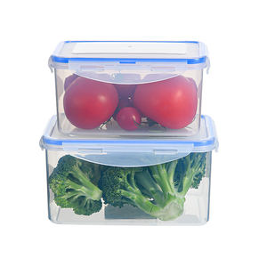 Household kitchen refrigerator storage box container crisper airtight food storage containers set