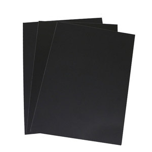 Plaque en PVC noir Xingbida, largeur 915 mm, épaisseur personnalisée, plaque rigide en plastique mat pour le traitement et la personnalisation - Product Image 1