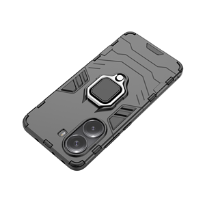 Funda de Armadura Anticaídas Estilo Pantera para Xiaomi Poco X7 <span class=keywords><strong>Pro</strong></span> X7 M7 <span class=keywords><strong>Pro</strong></span> <span class=keywords><strong>5G</strong></span> F6 X5 X6 F7 <span class=keywords><strong>Pro</strong></span> con Soporte de Anillo a Prueba de Golpes para Poco X4 X3 F4 GT - Product Image 2