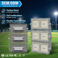 Luces de Estadio de Alta Calidad con Material de Aluminio, Protección de Disipación de Calor y Enfriamiento Rápido de 360 Grados, con Resistencia al Agua IP65