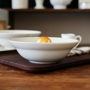 Bol à dessert en céramique blanche en forme de gourde, 7,5 pouces, couleur unie, pour soupes sucrées et fêtes - Product Image 4