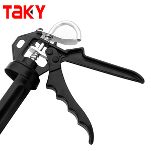 Heavy Duty manuel sans goutte <span class=keywords><strong>Silicone</strong></span> mastic <span class=keywords><strong>pistolet</strong></span> à calfeutrer fer colle acier aluminium baril plastique <span class=keywords><strong>pour</strong></span> la Construction - Product Image 5