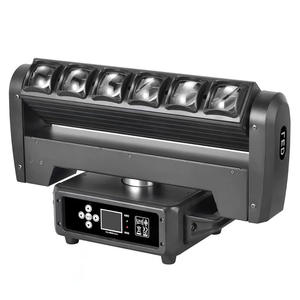 Luz Móvil de Cabeza LED de Doble Cara, 6x40W, para Iluminación de Escenarios, Proyectos de Ingeniería y Grandes Espacios - Product Image 6