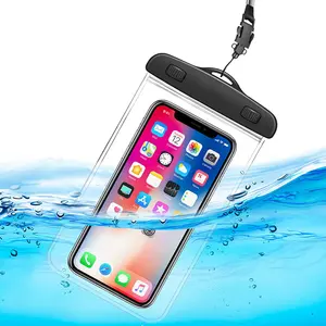 Natación Surf Tamaño universal Abs Smartphone Bolsa de teléfono móvil Funda impermeable para teléfono celular