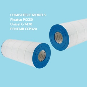 Hồ bơi Lọc C-7470 thay thế pleatco pcc80 Pentair ccp320 hồ bơi Lọc Cartridge, 80 sqft hồ bơi Lọc Cartridge - Product Image 4