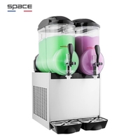 Machine à boissons glacées automatique commerciale SPACE à double réservoir de 12 L pour café et bar