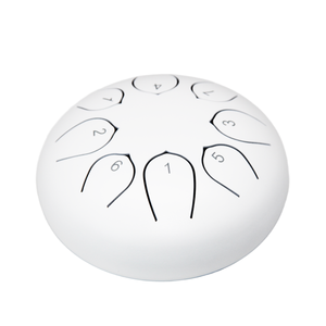Tambour à langue en acier de 6 pouces, instrument de percussion à tambour creux, adapté aux débutants en musique - Product Image 2