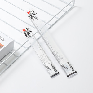 M&G Ruler 30cm Transparent Plastic Office Student Measuring Tool ARL96005 - Product Image 5