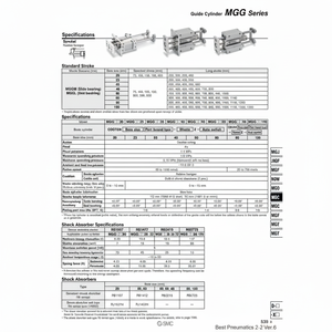 Cilindro guía de neumáticos SMC - Product Image 1