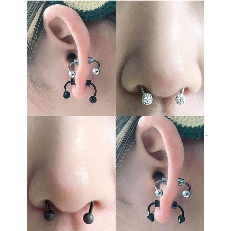 Piercing Tragus Magnetic Piercings Near Me TOPOSH Hotsale Attract