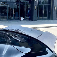 Aileron de voiture en fibre de carbone pour Ford Mustang S550 2015-2017, mise à niveau vers un aileron de style robot, kit carrosserie pour voitures