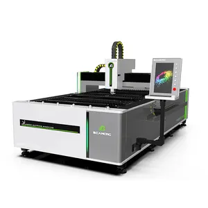 Mesin Pemotong Laser 2000W Langsung Pabrik untuk Mesin Pemotong Laser Pelat Baja Harga Rendah 1000W