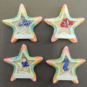 Aimant de réfrigérateur souvenir de <span class=keywords><strong>Cadiz</strong></span>, Espagne, en résine, avec logo personnalisé et motif eau de mer - Product Image 1
