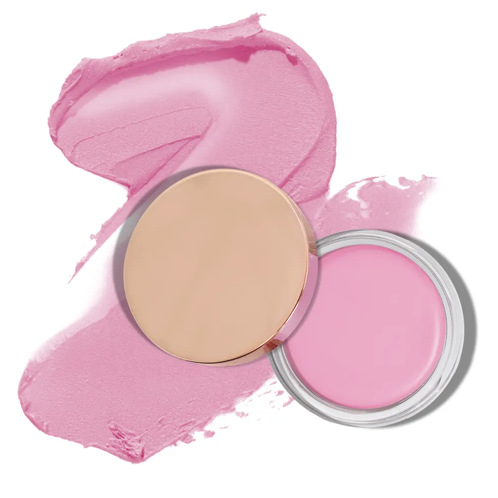 Großhandel Kosmetik Makeup Blush Pot High Pigment Shimmer Vegan Make Up Creme Blush Private Label