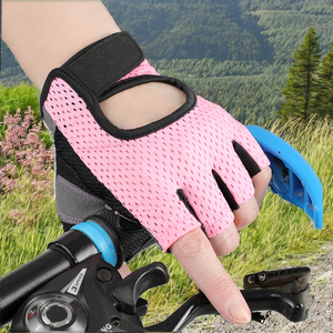 Guantes Deportivos Transpirables para Uso Diario, Gimnasio, Levantamiento de Pesas, Yoga, Entrenamiento, Deportes, Finos, Antideslizantes, Medios Dedos, Ciclismo - Product Image 2