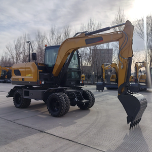 โรงงานจำหน่าย XE80WG รถขุดไฮดรอลิกแบบมีล้อ 8 ตัน เครื่องจักรขนาดกะทัดรัดทรงพลัง - Product Image 5