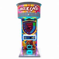 Machine de jeu d'arcade de boxe à monnayeur, testeur électronique de force de frappe, affichage numérique du score, équipement d'arcade de divertissement
