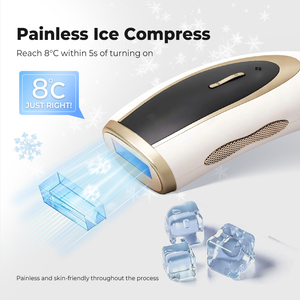 <span class=keywords><strong>Epilatore</strong></span> IPL Portatile Indolore per Rimozione Peli Femminili, Uso Domestico con Manipolo Raffreddante e Applicazione sul Corpo - Product Image 2