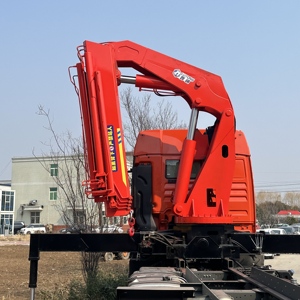 נייד 4 טון מרוקן בום מנוף משאית עם מנוף חמר שליטה מרחוק - Product Image 2