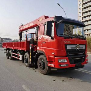 Camion de fret Dongfeng 8X4 à succès, équipé d'une grue télescopique de 14t à 16t - Product Image 5
