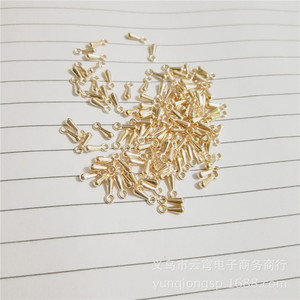 Pendentif en forme de larme en alliage plaqué pour la fabrication de colliers, lot de 1000 pièces, origine Yiwu - Product Image 3