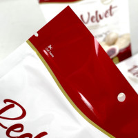 Sachets personnalisés en PE imprimés par gravure, réutilisables, de qualité alimentaire, résistants à l'humidité, pour l'emballage de snacks, noix et bonbons