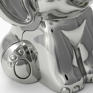 <span class=keywords><strong>Tirelire</strong></span> en alliage de zinc en forme de petit éléphant mignon, décoration de bureau pour enfants, cadeaux de décoration intérieure de haute qualité, marque personnalisée - Product Image 4