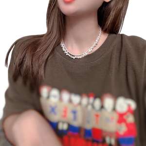 Collier de perles d'eau douce naturelles double couche de haute qualité Wenchi, couche extérieure 2-3 mm, couche intérieure impeccable 5,5-6 mm, boîte cadeau - Product Image 5