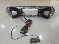 Nouvelle barre lumineuse d'avertissement LED ambre 126W 962mm barre lumineuse de véhicule LED avec EMC R10 R65 pour camion et remorque