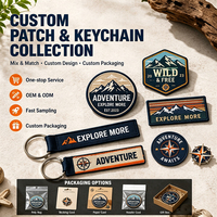 Fabricant OEM, porte-clés tissés avec logo personnalisé, porte-clés brodés, collection de patchs, patchs en PVC, épingles en émail, cadeaux promotionnels personnalisés