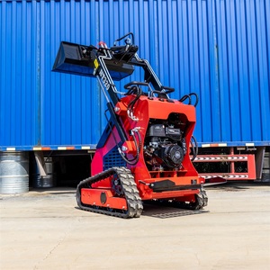 HIGHTOP HT320T Skid Steer Loader Inovatif Dilengkapi dengan 10Kw untuk Tugas Serbaguna dan Manfaat Ringan 830Kg - Product Image 4