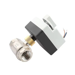 Vanne à boisseau sphérique motorisée en acier inoxydable 304 certifiée CE, DN15-DN25, 2 voies, 3 fils, pour le contrôle de l'eau CVC - Product Image 4