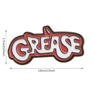 Pin de Esmalte con Logotipo de la Película Grease - Product Image 5