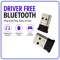 Adaptador Dongle USB Inalámbrico 4.0, Sin Necesidad de Controladores, Conexión Estable, Receptor de Audio Externo, Disponible para Windows 7, PC y Laptop