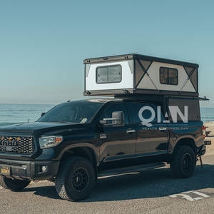 <span class=keywords><strong>Camper</strong></span> Resistente para Camioneta: 3 Puertas con Cerradura, Paneles MOLLE, Carcasa de Aluminio Soldado de 1/8 de Pulgada para Viajes Todoterreno 4x4 - Product Image 2