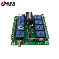 Interrupteur intelligent sans fil FSK 868 MHz AC85-220V à code d'apprentissage pour rideaux, télécommande sans fil, interrupteur LED, interrupteur intelligent sans fil pour éclairage