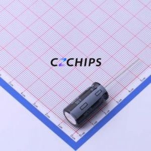 Condensador Electrolítico de Aluminio de Orificio Pasante EEUFS1H681, Orificio Pasante, D12.5xL25mm 680uF 20% 50V 3.66A-100kHz - Product Image 1