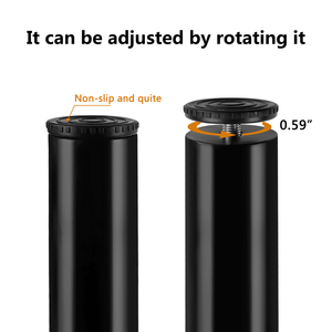 Nhiệm Vụ Nặng Nề Có Thể Điều Chỉnh Chiều Cao 60-100Cm Thép Ống Tròn Bàn Chân Dễ Dàng Cài Đặt Bàn Chân Nhà Bàn Ăn Chân - Product Image 4