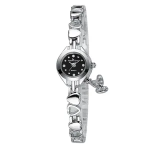 Goede Verkoop Waterdichte Dames Sport Horloge Ronde Case Legering Horloge Custom Vrouwen Luxe Zakelijke Horloges